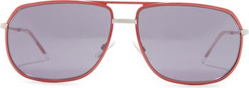 Солнцезащитные очки-авиаторы DIOR0184FS, диаметр 63 мм Dior Homme