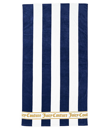 Пляжное полотенце Cabana Stripe, 36 x 68 дюймов Juicy Couture