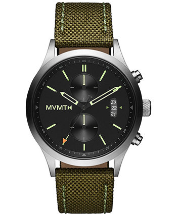Мужские часы Havoc Green с нейлоновым ремешком 44 мм MVMT