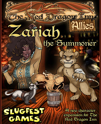 Red Dragon Inn Allies Zariah the Summoner Expansion Slugfest Games