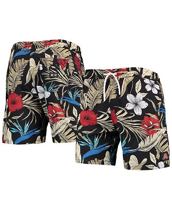 Мужские шорты для плавания x '47 Brand Black Arizona Diamondbacks Cannonball Tropics Hurley