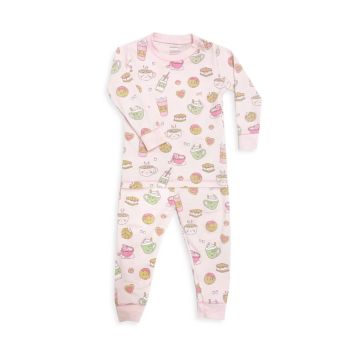 Baby's &amp; Little Girl's Milk &amp; Cookies 2-Piece Pajama Set Baby Noomie