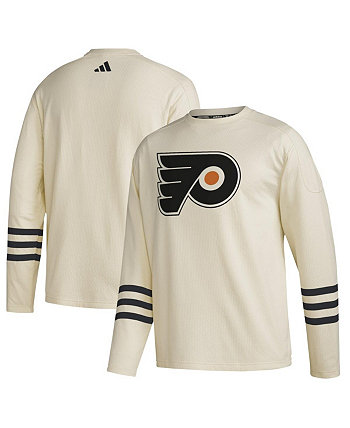 Мужской кремовый пуловер Philadelphia Flyers AEROREADY свитер Adidas