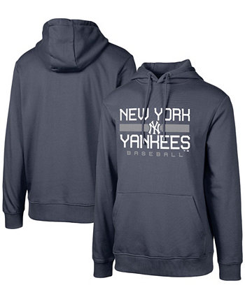 Толстовка с капюшоном мужская темно-синяя New York Yankees Podium LevelWear