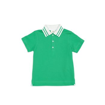 Маленький мальчик &amp;amp; Рубашка-поло для мальчиков с контрастной отделкой FENDI