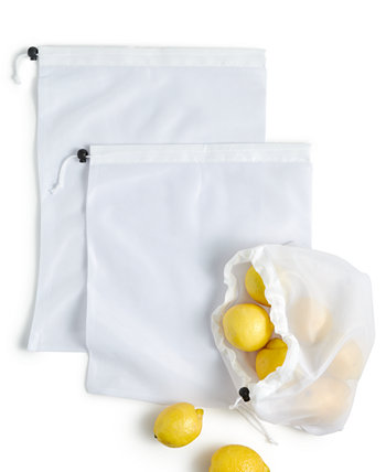 3-Pk. Сетчатые сумки для продуктов, созданные для Macy's Oake
