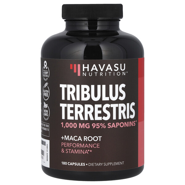 Tribulus Terrestris - 1000мг 95% Сапонины - 180 капсул - Havasu Nutrition Havasu Nutrition