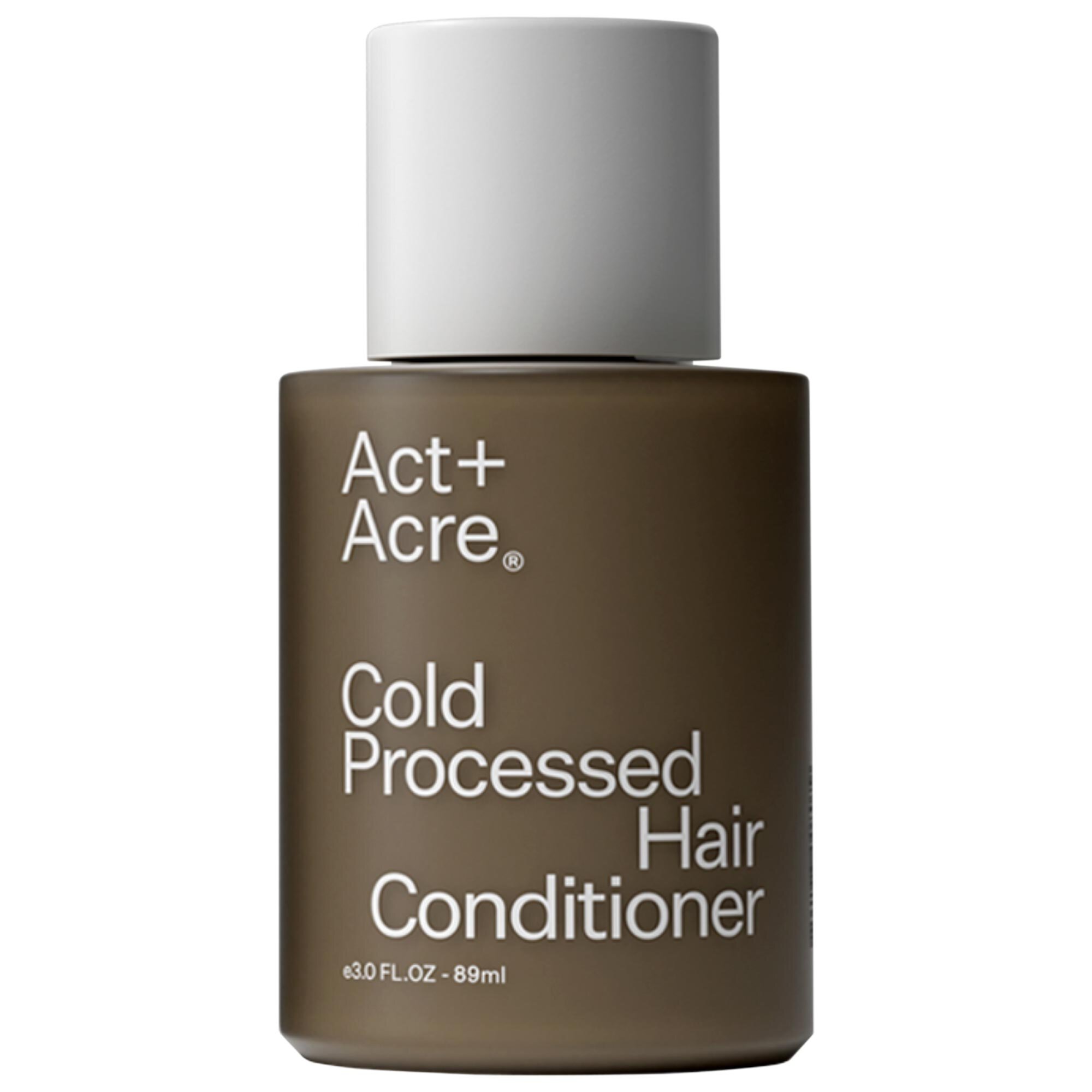 Мини-кондиционер для волос холодной обработки с 1% витамина B-5 Act+Acre