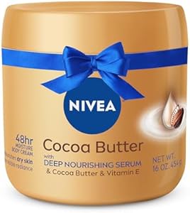 NIVEA Cocoa Butter Body Cream with Deep Nourishing Serum, 16 Ounce Nivea