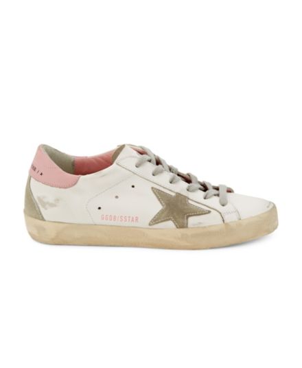 Super-Star Leather Sneakers GOLDEN GOOSE