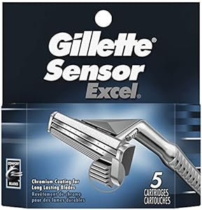 Картриджи для бритвы Sensor Excel, 5 шт. в упаковке, всего 10 картриджей Gillette