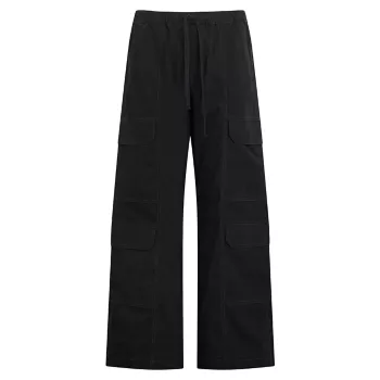 Parachute Stretch-Cotton Pants Hudson Jeans