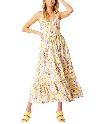 Платье миди с цветочным принтом Labella Bardot