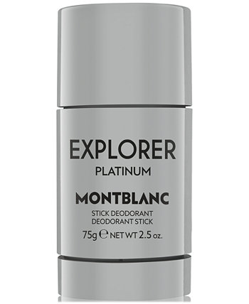 Мужской дезодорант-карандаш Explorer Platinum, 2,5 унции. Montblanc