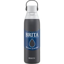 Брита 20 унций. Бутылка для воды из нержавеющей стали с фильтром Brita
