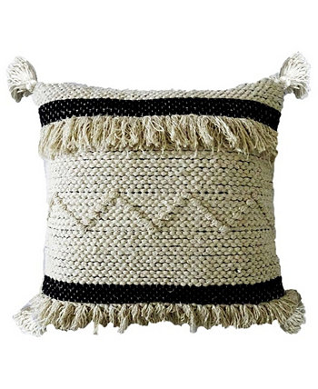 Акцентная декоративная подушка 20 x 20 дюймов для ткацкого станка для дивана Vibhsa