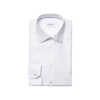 Рубашка из жаккарда с принтом пейсли Contemporary-Fit Eton