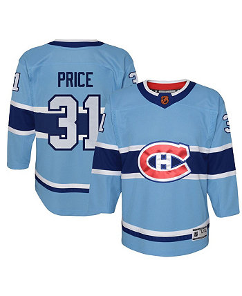 Youth Boys Carey Price Light Blue Montreal Canadiens Special Edition 2.0 Premier Player Jersey Outerstuff