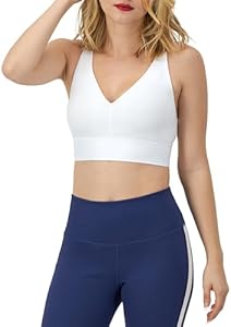 Champion Women's Sports Bra, Soft Touch, Moisture-wicking Bra, Light Support Sports Bra (Longline Sports Bra Available) Champion