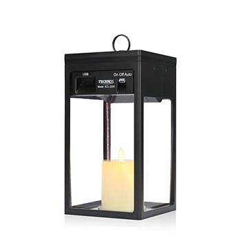 Techko Solar Large Modern Candle Lantern Techko