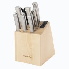 Набор кованых ножей KitchenAid Gourmet со встроенной точилкой для ножей KitchenAid