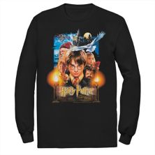 Мужская футболка с плакатом "Гарри Поттер и философский камень" Harry Potter