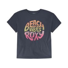 Размерная футболка с рисунком Roxy Beach Vibes для девочек 7–16 лет Roxy