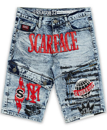 Мужские джинсовые шорты Scarface Reason