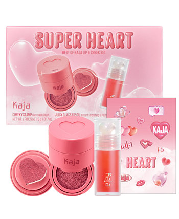 3-Pc. Super Heart Lip & Cheek Set Kaja