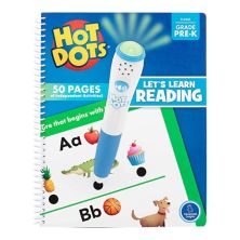 Образовательная информация Hot Dots «Давайте научимся читать интерактивную книгу для дошкольников» Educational Insights