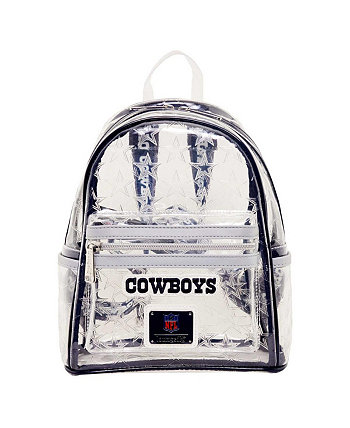 Мужской и женский прозрачный мини-рюкзак Dallas Cowboys Loungefly