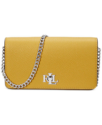 Pebbled Leather Crossbody Turn-Lock Tech Case LAUREN Ralph Lauren