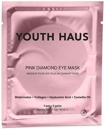 Маска для глаз Youth Haus Pink Diamond Eye Mask, 5 шт. Skin Gym