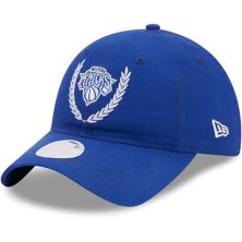 Women's New Era Blue New York Knicks Leaves 9TWENTY Adjustable Hat New Era