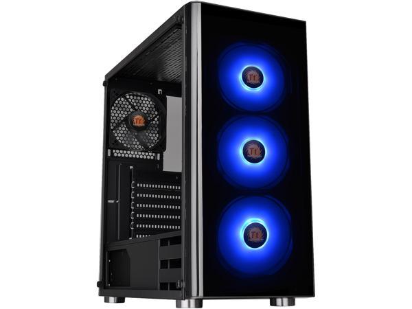 Thermaltake V200 Tempered Glass RGB Edition Mid-Tower Chassis CA-1K8-00M1WN-01 Thermaltake