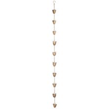 Bronze Finish Rain Chain Indoor / Outdoor Wall Decor 2-piece Set Melrose