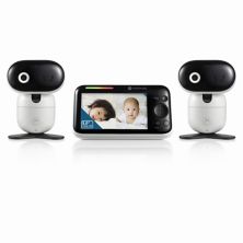 Motorola PIP1610 HD 5.0&#34; Motorized Video Baby Monitor - Two Camera Set Motorola