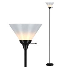 Mary Floor Lamp with White Cone Shade LIGHTACCENTS