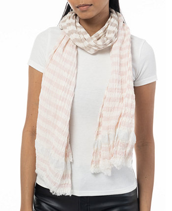 Женский полосатый шарф с бахромой, созданный для Macy's Style & Co
