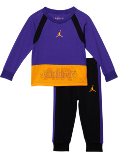 Baseline Long Sleeve Tee Set (Infant) Jordan Kids