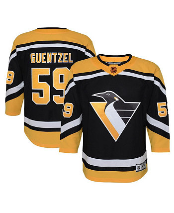 Youth Boys Jake Guentzel Black Pittsburgh Penguins Special Edition 2.0 Premier Player Jersey Outerstuff