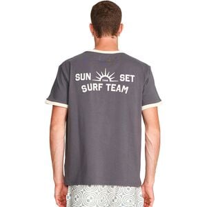 Sunset Ringer T-Shirt The Critical Slide Society