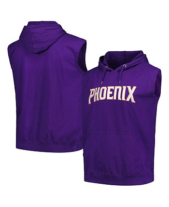 Мужской пуловер с капюшоном из джерси Phoenix Suns фиолетового цвета Fanatics