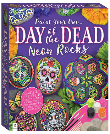 - Paint Your Own Day of The Dead Neon Rocks Craft Maker