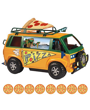  Mutant Mayhem Pizza Fire Delivery Van Teenage Mutant Ninja Turtles