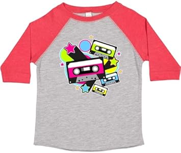 inktastic The 80s Cassette Tapes Toddler T-Shirt Inktastic