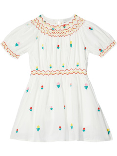 Dreamy Flowers Embro Dress (Toddler/Little Kids/Big Kids) Stella McCartney Kids
