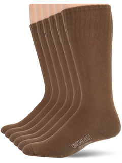 Мужские носки для боевых экипажей в рубчик в стиле милитари, 6 шт. в упаковке Jefferies Socks