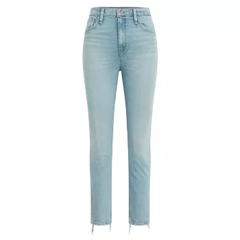 Укороченные джинсы Harlow до щиколотки Hudson Jeans