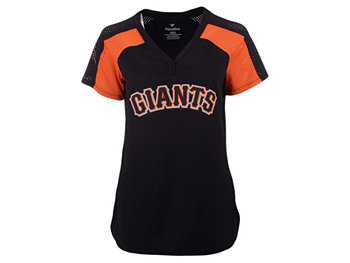 Женская футболка San Francisco Giants League Diva с аутентичной одеждой Lids